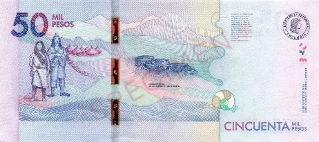 Colombian peso back