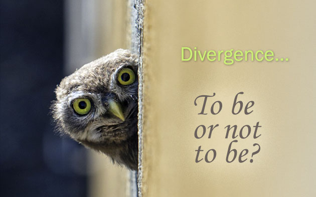 Divergence: to be or not to be